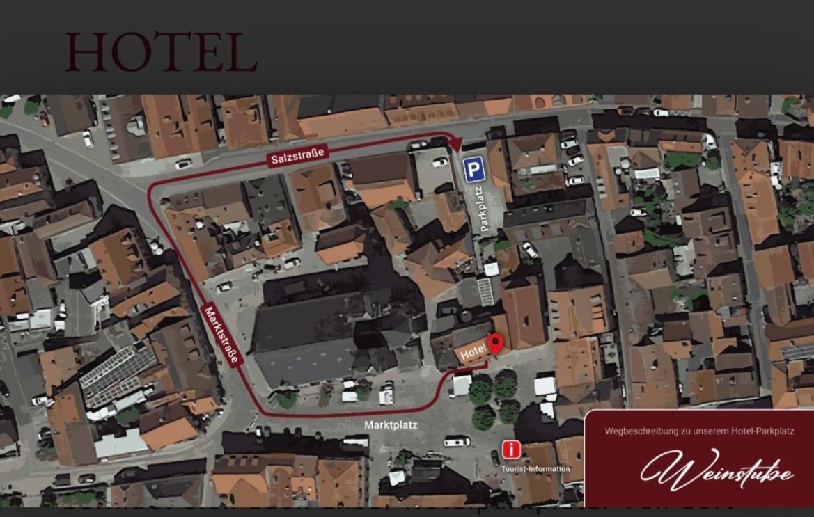 Hotel Weinstube Am Markt Gerolzhofen Exterior photo