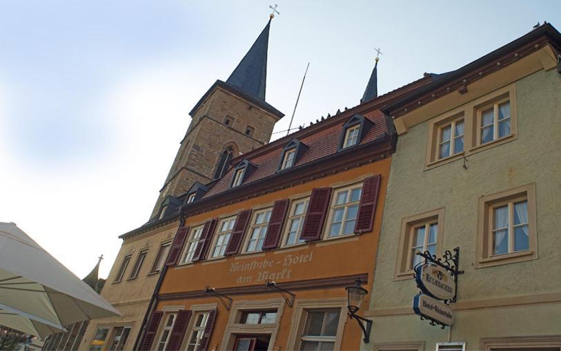 Hotel Weinstube Am Markt Gerolzhofen Exterior photo